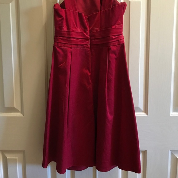 Gorgeous David's Bridal Dress w/ POCKETS! - Picture 3 of 6